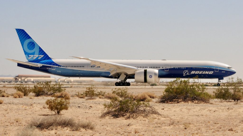 Ei9yB0sU4AICj6G بوينج تحتفل بنجاح محرك طائرة 777X في رحلتة التجريبية الأخيرة حول الولايات المتحدة الأمريكية