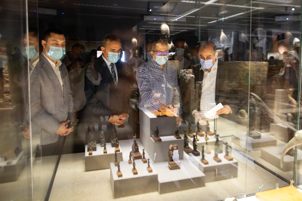 IMG 20201026 WA0034 العناني يتابع أخر تجهيزات متحف كفر الشيخ قبل افتتاحه رسمياً