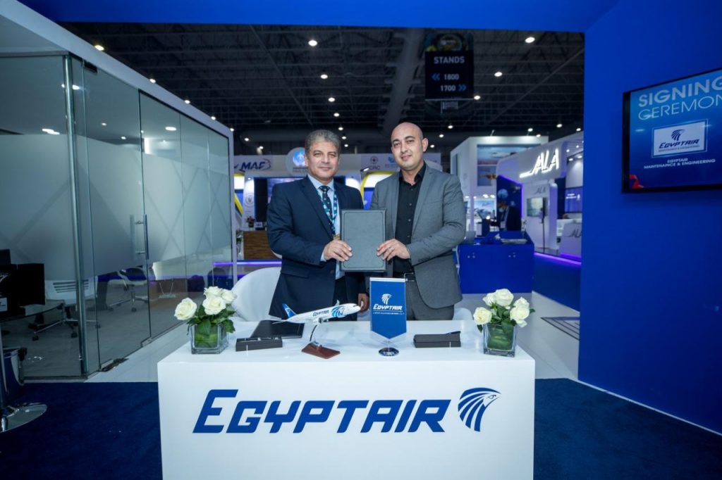 صيانة مصر للطيران تقدم خدماتها لشركة Fly Jordan الأردنية 