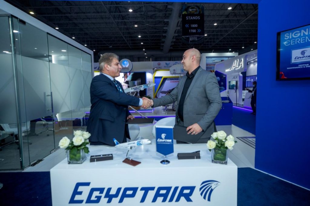 صيانة مصر للطيران تقدم خدماتها لشركة Fly Jordan الأردنية