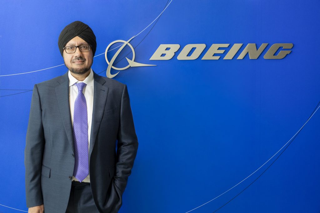 Kuljit Ghata Aura president of Boeing Middle East Turkey and Africa META 1 "بوينج"تشارك في معرض مصر الدولي للدفاع والأمن (إيديكس 2021)