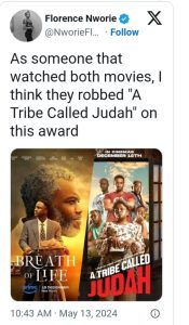IMG ٢٠٢٤٠٥١٤ ١٨٥٥٤٣ فيلم "قبيلة تدعى يهوذا"يفشل في مهرجان أفريقيا ماجيك 2024
