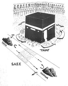 Tavaf الحج:تعرف علي المسافات التي يقطعها الحاج في المناسك بدون وسيلة مواصلات