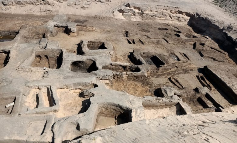 IMG 20240723 WA0021 مصر .. الكشف عن 63 مقبرة ودفنة من العصر المتأخر بجبانة تل الدير بمدينة دمياط الجديدة