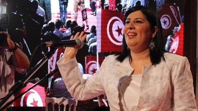 abir moussi pdl 1 تونس: إحالة المعارضة عبير موسي للمحاكمة يوم 22 يوليو الجاري.
