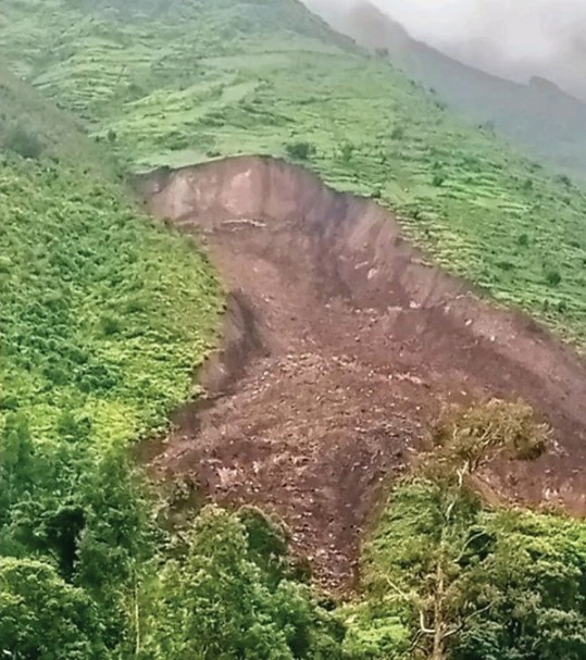 Landslide in Amhara 21 إثيوبيا : مصرع 25 شخصا جراء الفيضانات والأمطار الغزيرة .. وتحذيرات من تعرض 400 ألف آخرين لكوارث طبيعية