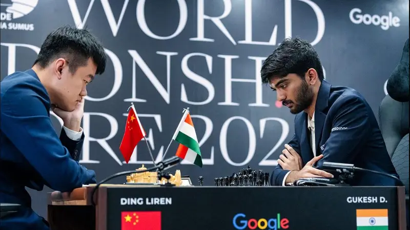 WorldChess بطولة العالم للشطرنج 2024: التعادل يحسم المباراة الرابعة