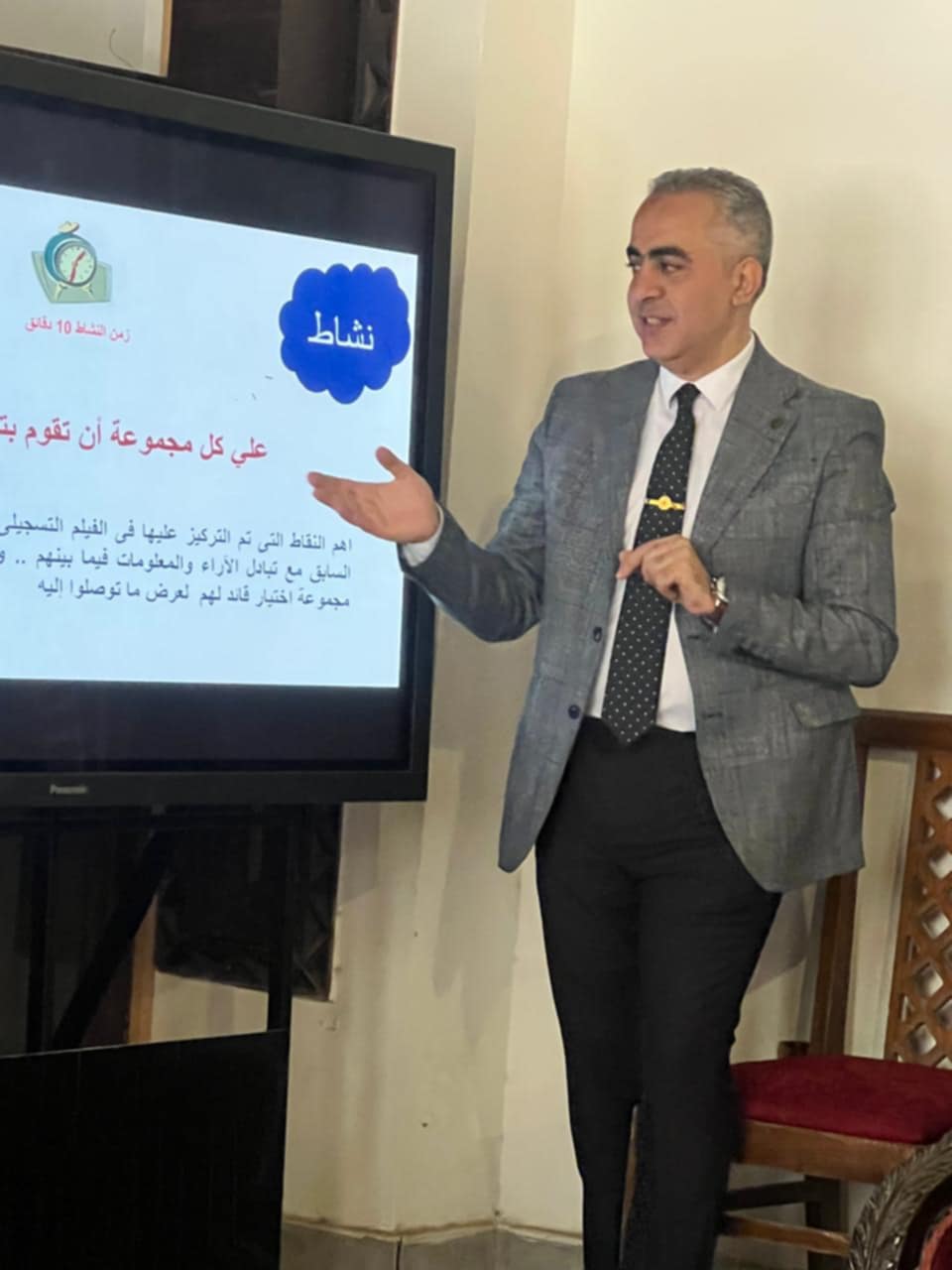 0465f2ab 1295 415d 886d 7a0ff09e6134 1 مستقبل التحول الأخضر في مصر وأفريقيا محاضرة للدكتور محمود فراج بالمتحف القبطي .. " صور "