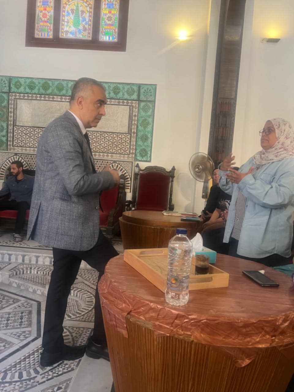 0ada598c 73dc 4848 bd2a fdfd97a99941 مستقبل التحول الأخضر في مصر وأفريقيا محاضرة للدكتور محمود فراج بالمتحف القبطي .. " صور "