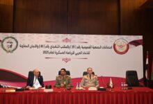 IMG 20250411 WA0029 « عمومية الإتحاد العربي للرياضة العسكرية » تنتخب أعضاء مكتبها التنفيذي