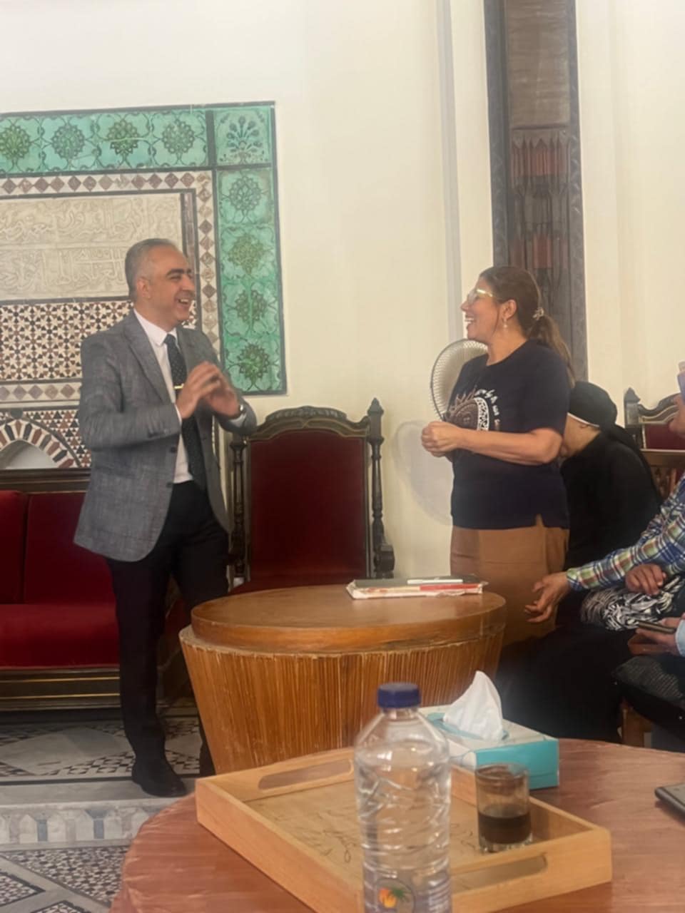 cea86d87 c8fa 4460 812d 03985adf99c3 مستقبل التحول الأخضر في مصر وأفريقيا محاضرة للدكتور محمود فراج بالمتحف القبطي .. " صور "