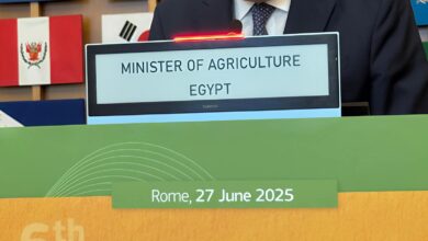 الفاو ..  وزير الزراعة المصري يدعو لتعزيز الشراكة الأفريقية الأوروبية لمواجهة تحديات الأمن الغذائي وتغير المناخ 5 FB IMG 1751037342445 الفاو ..  وزير الزراعة المصري يدعو لتعزيز الشراكة الأفريقية الأوروبية لمواجهة تحديات الأمن الغذائي وتغير المناخ