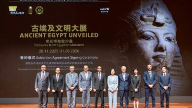 مصر والصين تطلقان من هونج كونج معرضًا عالميًا: "مصر القديمة تكشف عن نفسها" 7 IMG 20250626 WA0025 مصر والصين تطلقان من هونج كونج معرضًا عالميًا: "مصر القديمة تكشف عن نفسها"