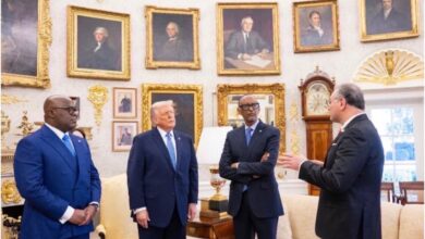 " النار تحت الرماد " .. اتفاق واشنطن للسلام في شرق الكونغو مهدد بالانهيار وتحذيرات من حرب إقليمية وشيكة 3 G7lKcroWUAA9Xr " النار تحت الرماد " .. اتفاق واشنطن للسلام في شرق الكونغو مهدد بالانهيار وتحذيرات من حرب إقليمية وشيكة